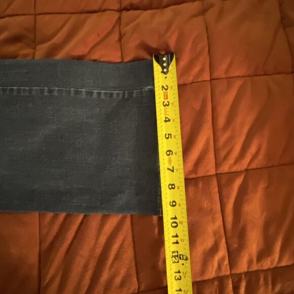 Levi's 526 Women Jeans Slender Bootcut Mid Rise Denim Size 16M Back Flap Pockets - Picture 16 of 16